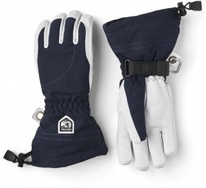 Guanti da sci Hestra Heli Ski Female Donna Navy/White | WXHN48653