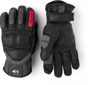 Guanti da sci Hestra Impact Racing Sr. Uomo Nere | GTUP81295