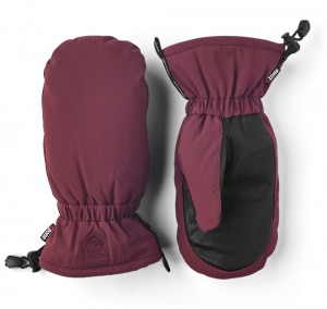 Guanti da sci Hestra Mist Mitt Uomo Bordeaux | GZTL78235