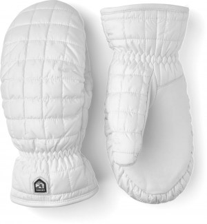 Guanti da sci Hestra Moon Light Mitt Donna Bianche | SBWP17560