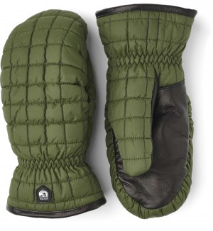 Guanti da sci Hestra Moon Light Mitt Donna Verdi | PJLZ57302