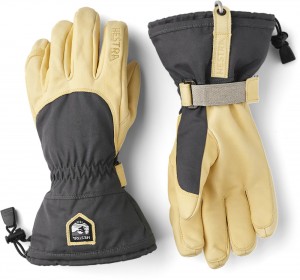 Guanti da sci Hestra Narvik Ecocuir Donna Grigie | TFXN47089
