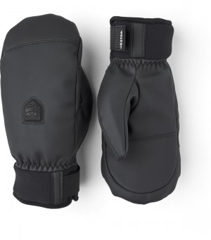 Guanti da sci Hestra Orbit Mitt Donna Nere | XOUN29370