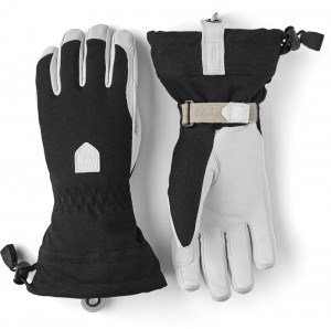 Guanti da sci Hestra Patrol Gauntlet Donna Nere | TNXW65078