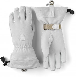 Guanti da sci Hestra Patrol Gauntlet Donna Grigie | CKEQ57180