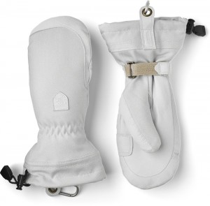 Guanti da sci Hestra Patrol Gauntlet Mitt Donna Grigie | YKCF07145