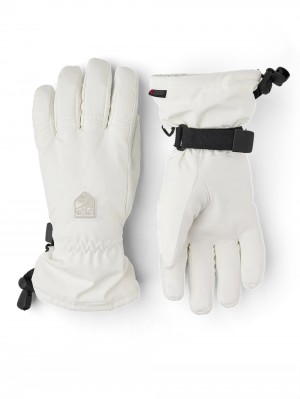 Guanti da sci Hestra Powder CZone Donna Ivory | GSPX45783