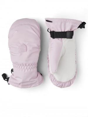 Guanti da sci Hestra Powder CZone Mitt Donna Rosa | QUGN24790