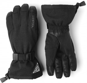 Guanti da sci Hestra Powder Gauntlet Donna Nere | USFT18930