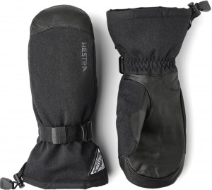 Guanti da sci Hestra Powder Gauntlet Mitt Uomo Nere | LBPR82473