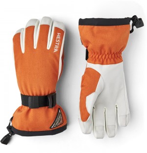 Guanti da sci Hestra Powder Gauntlet Uomo Rosse | GQWV84026