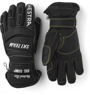 Guanti da sci Hestra RSL Comp Vertical Cut Donna Nere | QDKI92508