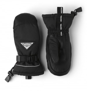 Guanti da sci Hestra Skare CZone Jr. Mitt Bambino Nere | GYQK75682