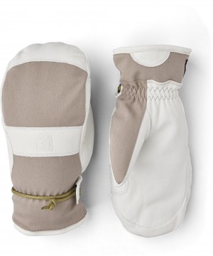 Guanti da sci Hestra Voss CZone Mitt Uomo Beige | EFKD52478