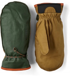 Guanti da sci Hestra Wakayama Mitt Uomo Forest/Cork | LGBD09731