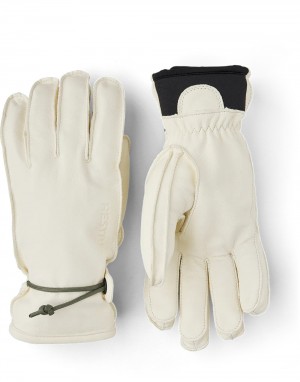 Guanti da sci Hestra Wakayama Uomo Bianche | YKMX40138