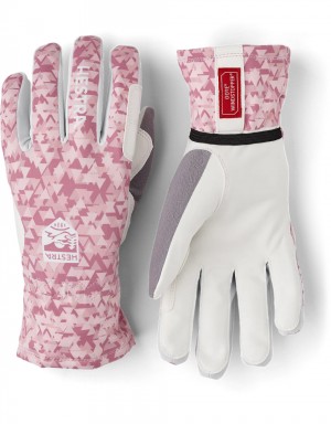 Guanti da sci di fondo Hestra Windstopper Touring Donna Fucsia | NKEQ19854