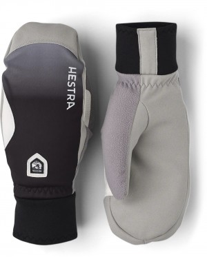 Guanti da sci di fondo Hestra XC Primaloft Mitt Donna Grigie | FNRE41523