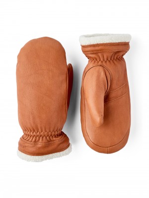 Guanti di pelle Hestra Boda Mitt Donna Cork | BGKJ04175