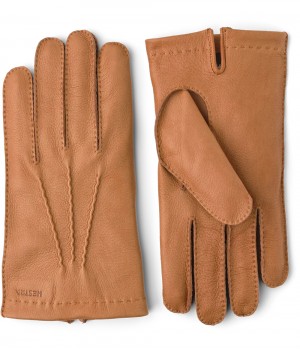 Guanti di pelle Hestra Henry Uomo Cork | KUZR47923
