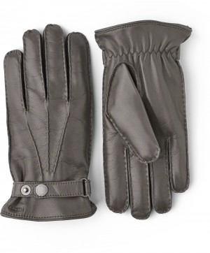 Guanti di pelle Hestra Jake Uomo Clay | IPTD45961