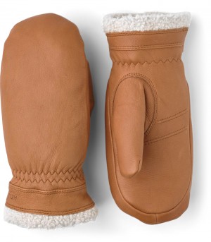 Guanti di pelle Hestra Sundborn Donna Cork | DVSI87623