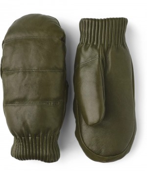 Guanti di pelle Hestra Valdres Mitt Donna Loden | WVDC64309