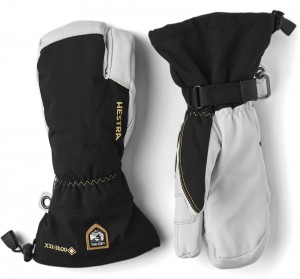 Guanti impermeabili Hestra Army Pelle GORE-TEX 3-finger Uomo Nere | ANEY84695