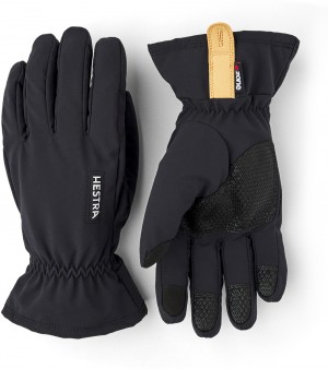 Guanti impermeabili Hestra CZone Contact Pickup Donna Nere | OJSF07951