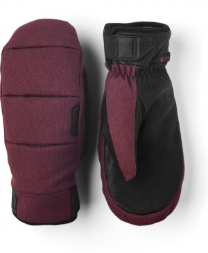 Guanti impermeabili Hestra CZone Frame Mitt Uomo Bordeaux | FBPI98406