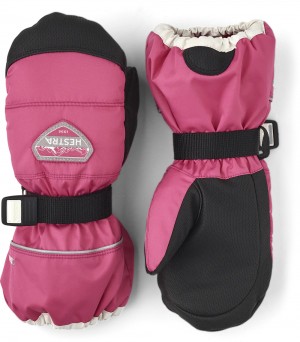 Guanti impermeabili Hestra CZone Mitt Bambino Fucsia | BJTL80564