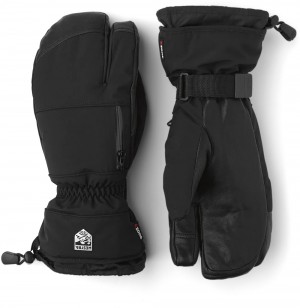 Guanti impermeabili Hestra CZone Pointer 3-finger Donna Nere | AURE14062