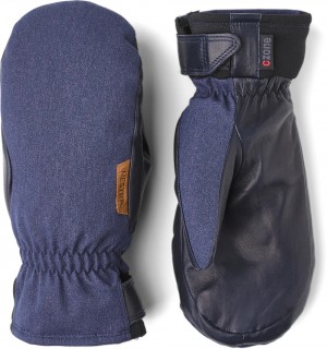 Guanti impermeabili Hestra CZone Primaloft Inverno Mitt Donna Blu Marino | TFQW97602