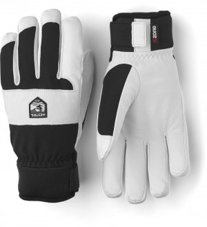 Guanti impermeabili Hestra CZone Vernum Donna Black/White | UZLI83769