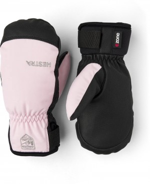 Guanti impermeabili Hestra Ferox Primaloft Mitt Bambino Rosa | IDOY65173