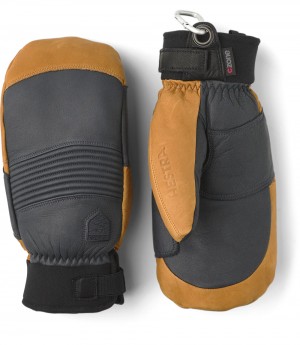 Guanti impermeabili Hestra Freeride CZone Mitt Uomo Grigie | CRIP01657