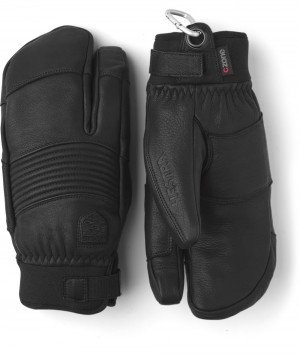 Guanti impermeabili Hestra Freeride CZone 3-finger Uomo Nere | TGUX21573