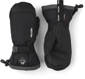 Guanti impermeabili Hestra Gauntlet CZone Jr. Mitt Bambino Nere | UAIW74120