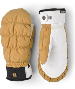 Guanti impermeabili Hestra Luomi CZone Female Mitt Donna Sabbia | NMKL94725