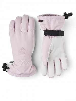 Guanti impermeabili Hestra Powder CZone Donna Rosa | PHBE21543