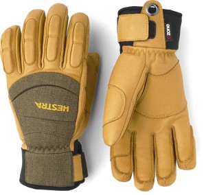 Guanti impermeabili Hestra Vertical Cut CZone Uomo Olive/Tan | XIBD73146