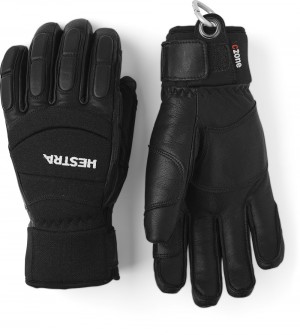 Guanti impermeabili Hestra Vertical Cut CZone Uomo Nere | RLSA58107