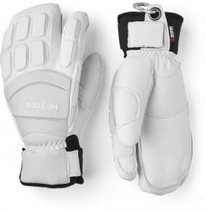 Guanti impermeabili Hestra Vertical Cut CZone 3-finger Uomo Bianche | BZNH46951