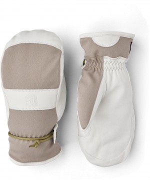 Guanti impermeabili Hestra Voss CZone Mitt Donna Beige | GZIS76128
