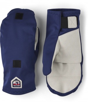 Shell Hestra Biathlon Mitt Uomo Blu Marino | KHBJ13527