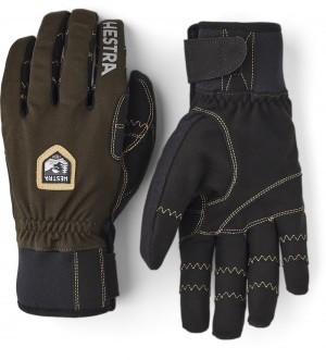 guanti sci di fondo Hestra Biathlon Trigger Comp Uomo Corallo | UZPY09642