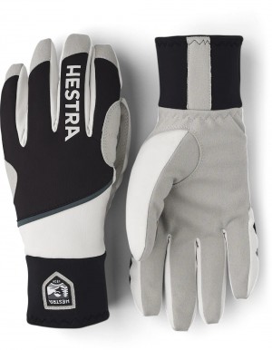guanti sci di fondo Hestra Comfort Tracker Uomo Black/Ivory | NRVT57836