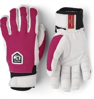 guanti sci di fondo Hestra Ergo Grip Active Uomo Fuchsia/White | HMKV74120