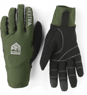 guanti sci di fondo Hestra Ergo Grip Race Cut Uomo Verde Oliva | PGHE50419
