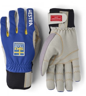 guanti sci di fondo Hestra Ergo Grip Windstopper Race Uomo Blu | YQSR89752